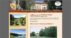 Desktop Screenshot of gutshaus-luhme.de